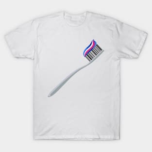 Barcode Art - Toothbrush T-Shirt